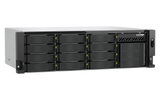 QNAP TS-H1655XEU-RP-8G-US  3U 16-Bay short-depth Rackmount NAS/iSCSI IP-SAN,12 x 3.5" SATA +4 x E1.S,Intel Atom C5125 8C