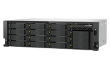 QNAP TS-H1655XEU-RP-8G-US  3U 16-Bay short-depth Rackmount NAS/iSCSI IP-SAN,12 x 3.5" SATA +4 x E1.S,Intel Atom C5125 8C