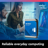 WD Blue 4TB Desktop Hard Disk Drive HDD - 5400 RPM SATA 6Gb/s 256MB Cache 3.5 Inch WD40EZAX