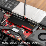 WD WDS400T4X0E Black SN7100 4TB NVMe SSD - Gen4 PCIe, M.2 2280, Up to 7,000 MB/s Read Speed, Next Gen TLC 3D NAND