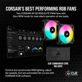 Refurbished Corsair iCUE H100i Elite CAPELLIX XT Liquid CPU Cooler 240mm Radiator, Intel LGA 1700, 1200, 115X, 2066, AMD AM5, AM4 (Black) CW-9060068 WW/RF