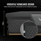 Corsair CMK16GX5M1B5200C40 Vengeance DDR5 RAM 16GB (1x16GB) 5200MHz CL40 Intel XMP 3.0 Computer Memory – Black
