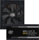 Cooler Master MWE Gold 1050 V2 ATX3.0 Fully Modular Power Supply, 1050W, 80+ Gold,140mm Fan (MPE-A501-AFCAG-3US)