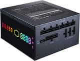 Cooler Master XG650 Plus Platinum ARGB Fully Modular, 650W, ATX 12V Ver 2.53,100% Japanese Capacitors MPG-6501-AFBAP-XUS