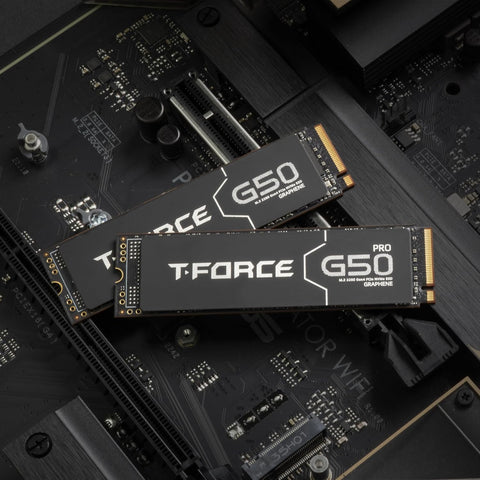 TEAMGROUP TM8FFE001T0C129 T-Force G50 1TB NVMe PCIe Gen4x4 M.2 2280 Gaming SSD