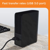 WD 12TB Elements Desktop External Hard Drive, USB 3.0 external hard drive for plug-and-play storage WDBWLG0120HBK-NESN