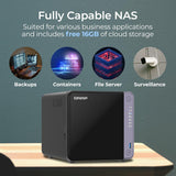QNAP TS-432X-4G-US 4-Bay ARM-based NAS ,Quad Core 2.0GHz, 4GB DDR4 RAM, 10GbE(SFP+), 2.5GbE and PCIe Gen3 Expansion Slot