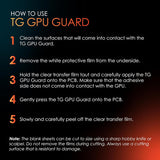 Thermal Grizzly TG-GG-01 TG GPU Guard Gasket for RTX 4090/5080/5090 Highly Compressible, Protection, 9‑Piece