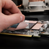 Thermal grizzly TG-MP8-120-20-15-2R Minus Pad 8 Thermal Pad 120x20x1.5mm, High Conductivity compatible SSDs, GPUs (2-Pack)