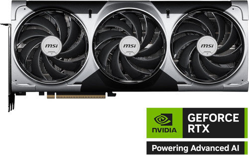 MSI RTX 5090 32G Ventus 3X OC Graphics Card ,32GB GDDR7,512-bit,2452 MHz,DisplayPort x3 2.1a,HDMI 2.1b NVIDIA Blackwell