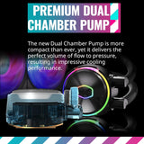 Cooler Master MasterLiquid PL360 FLUX AIO CPU Liquid Cooler, Gen2 ARGB 360mm 120 PWM Fans (Black) MLY-D36M-A23PZ-R1