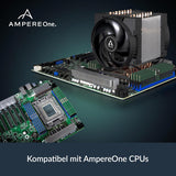 ARCTIC ACFRE00193A Freezer 4U-OneX CPU Cooler for AmpereOne LGA5964 socket Single deep tower  w/8 heatpipes 3300 RPM