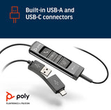 Poly 783R3AA EncorePro 525 USB-A Stereo Headset