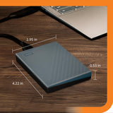 WD WDBWML0020BGY-WESN 2TB My Passport USB 3.2 Gen 1 Portable Hard Drive