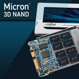 Crucial MX500 250GB 3D NAND SATA 2.5-inch 7mm (with 9.5mm adapter) Internal SSD CT250MX500SSD1