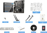 MSI LGA 1700 Socket, DDR4, PCIe 4, 2.5G LAN, SATA 6Gb/s, M.2 Slots, USB 3.2, Wi-Fi 5, mATX PRO H610M-G WiFi DDR4