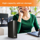 WD Elements Desktop Hard Drive 20TB USB 3.0 External HDD (WDBWLG0200HBK-NESN)