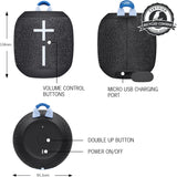 Ultimate Ears WONDERBOOM 3, Small Portable Wireless Bluetooth Speaker, Waterproof, Dustproof IP67 - Active Black (984-001807)