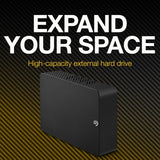 Seagate Expansion 8TB External Hard Drive HDD - USB 3.0, with Rescue Data Recovery Services STKP8000400
