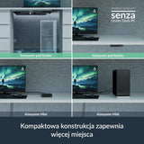 ARCTIC ACPCC00006A Senza 5700G Pro Mini PC Under Desk mount,AMD Ryzen7 5700G,32GB DDR4,1TB M.2 SSD,Win11 N Pro