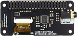 Pimoroni PIM483 Pirate Audio Line-out for Raspberry Pi high-quality I2S DAC, high-res colour display