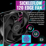 Cooler Master HYPER 212 (A CLASSIC REVITALIZED) 120mm 4-Pin PWM 2500RPM CPU Air Cooler - Black (RR-S4KK-25SN-R1)