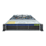 Gigabyte 2U Rack Server Barebone - AMD EPYC 9004, Dual CPU, 3x M.2, 24x DIMM Slots, 24+4x Gen4 NVME/SATA/SAS Bays (R283-Z92 rev. AAE3)