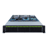 Gigabyte 2U Rack Server Barebone - Intel Gen3 Xeon Scalable, Dual CPU, 24+2 Gen4 NVMe/SATA/SAS Bays (R282-NO0 rev. 100)