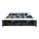 Gigabyte 2U High Density Server Barebone - AMD EPYC 9004, 2-Node Dual CPU, 4x Gen 5 x16 GPU,  4X Gen4 NVMe Bays (H233-Z80-AAW1)