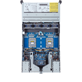 Gigabyte 2U Rack Server Barebone - AMD EPYC 9004, Dual CPU, 3x M.2, 24x DIMM Slots, 12+4 Gen4 NVMe/SATA/SAS Bays (R283-Z90 rev. AAD2)