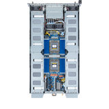 Gigabyte 2U HPC/AI Server - AMD EPYC 9004, Dual CPU, 4x PCIe Gen5 GPUs (with PCIe switches) G293-Z41 Rev. AAP1