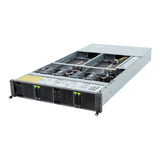 Gigabyte 2U High Density Server Barebone - AMD EPYC 9004, 2-Node Dual CPU, 4x Gen 5 x16 GPU,  4X Gen4 NVMe Bays (H233-Z80-AAW1)