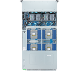Gigabyte 2U High Density Server Barebone - AMD EPYC 9004, 4-Node Dual CPU, 24x Gen4 NVMe/SATA/SAS Bays (H273-Z80 rev. AAN1)