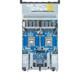 Gigabyte 1U Rack Server Barebone - AMD EPYC 9004, Dual CPU, 3x M.2 Gen3, 12x SATA/SAS Bays (R183-Z92 rev. AAD3)