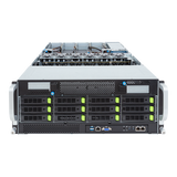 Gigabyte 4U HPC/AI Server - 5th/4th Gen Intel Xeon Scalable, Dual CPU, 8 x PCIe Gen5 GPUs (with PCIe switches) G493-SB3 Rev. AAP1