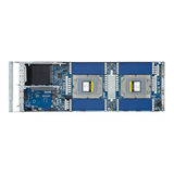 Gigabyte 2U High Density Server - AMD EPYC 9004, 4-Node Dual CPU, 8x Gen4 NVMe/SATA/SAS Bays, 3000W H273-Z82 Rev. AAW1