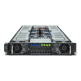 Gigabyte 2U Rack Server - 5th/4th Gen Intel Xeon Scalable, Dual CPU, 4+4 2.5 Gen5 NVME/SATA/SAS Slots, 8x PCIe Gen5 GPUs G293-S42 Rev. AAP1