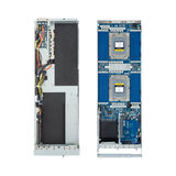Gigabyte 2U High Density Server Barebone - AMD EPYC 9004, 2-Node Dual CPU, 4x Gen 5 x16 GPU,  4X Gen4 NVMe Bays (H233-Z80-AAW1)