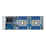 Gigabyte 2U High Density Server Barebone - AMD EPYC 9004, 4-Node Dual CPU, 24x Gen4 NVMe/SATA/SAS Bays (H273-Z80 rev. AAN1)