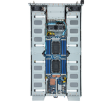 Gigabyte 2U Rack Server - 5th/4th Gen Intel Xeon Scalable, Dual CPU, 4+4 2.5 Gen5 NVME/SATA/SAS Slots, 8x PCIe Gen5 GPUs G293-S42 Rev. AAP1