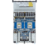 Gigabyte 1U Rack Server - AMD EPYC 9004 Dual CPU, 12x Gen5 NVMe/SATA/SAS-4 Bays, 2x 1Gb/s LAN Ports R183-Z94 Rev. AAD2