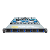 Gigabyte 1U Rack Server Barebone - AMD EPYC 9004, Dual CPU, 3x M.2 Gen3, 12x SATA/SAS Bays (R183-Z92 rev. AAD3)