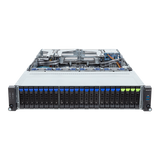 Gigabyte 2U Rack Server - 5th/4th Gen Intel Xeon Scalable Dual CPU, 6+4 Gen5 PCIe Slots, 24+2 Gen4 NVMe/SATA/SAS Bays R283-S92 Rev. AAE4