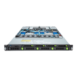 Gigabyte 1U Rack Server Barebone - AMD EPYC 9004, Dual CPU, 3x Gen3 M.2, 24x DIMMs, 8x Gen4 NVMe/SATA/SS Bays (R183-Z91 rev. AAD1)