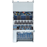 Gigabyte 4U HPC/AI Server - 5th/4th Gen Intel Xeon Scalable, Dual CPU, 8 x PCIe Gen5 GPUs (with PCIe switches) G493-SB3 Rev. AAP1