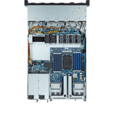 Gigabyte 1U Rack Server Barebone - Intel Gen4/Gen5 Xeon Scalable, 1x Gen3 M.2 Slot, 12 SATA/SAS Bays (R163-S32 rev. AAB1)