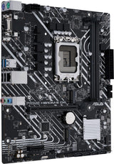 ASUS PRIME-H610M-E-D4-CSM Intel H610 Chipset Socket LGA1700 DDR4 mATX Desktop Motherboard