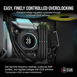 Corsair CMK16GX5M1B5200C40 Vengeance DDR5 RAM 16GB (1x16GB) 5200MHz CL40 Intel XMP 3.0 Computer Memory – Black