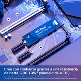 WD WDS400T4B0E 4TB WD Blue SN5000 NVMe Internal Solid State Drive SSD - PCIe Gen 4.0, M.2 2280, Up to 5,500 MB/s