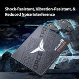 Teamgroup T-Force Vulcan Z 1TB SLC Cache 3D NAND TLC 2.5" SATA3 Internal SSD R/W Speed upto 550/500 MB/s T253TZ001T0C101